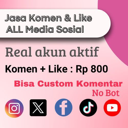 JASA BUZZER KOMENTAR TIKTOK, INSTAGRAM, dan ALL MEDIA SOSIAL
