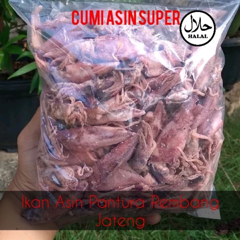 

Cumi Asin Murah berkualitas 500 gram