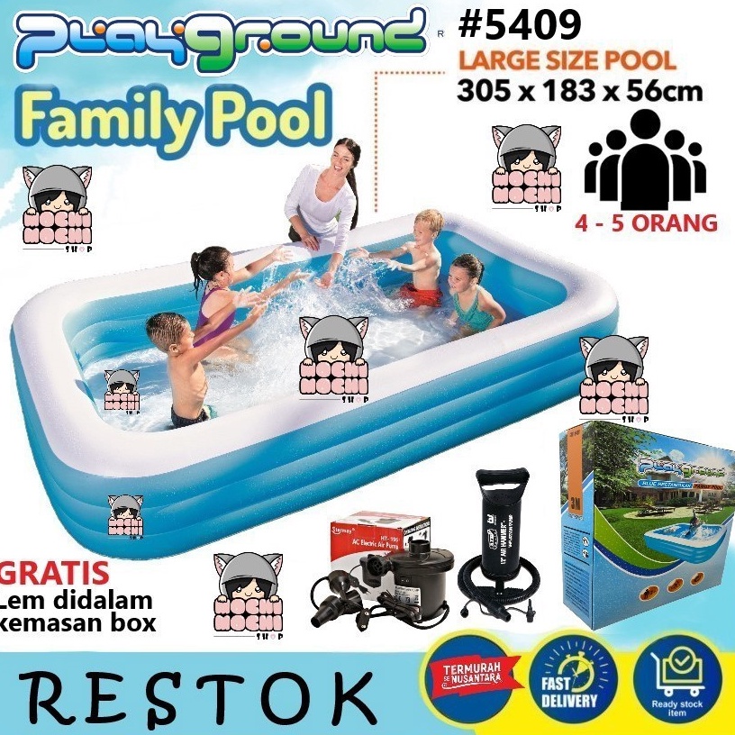 KODE H29E BESTWAY 545 546 549  549 Kolam Renang Karet Anak Keluarga Besar Family Pool Jumbo Mandi Bo
