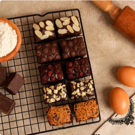 

Cakey Brownies Gluten Free