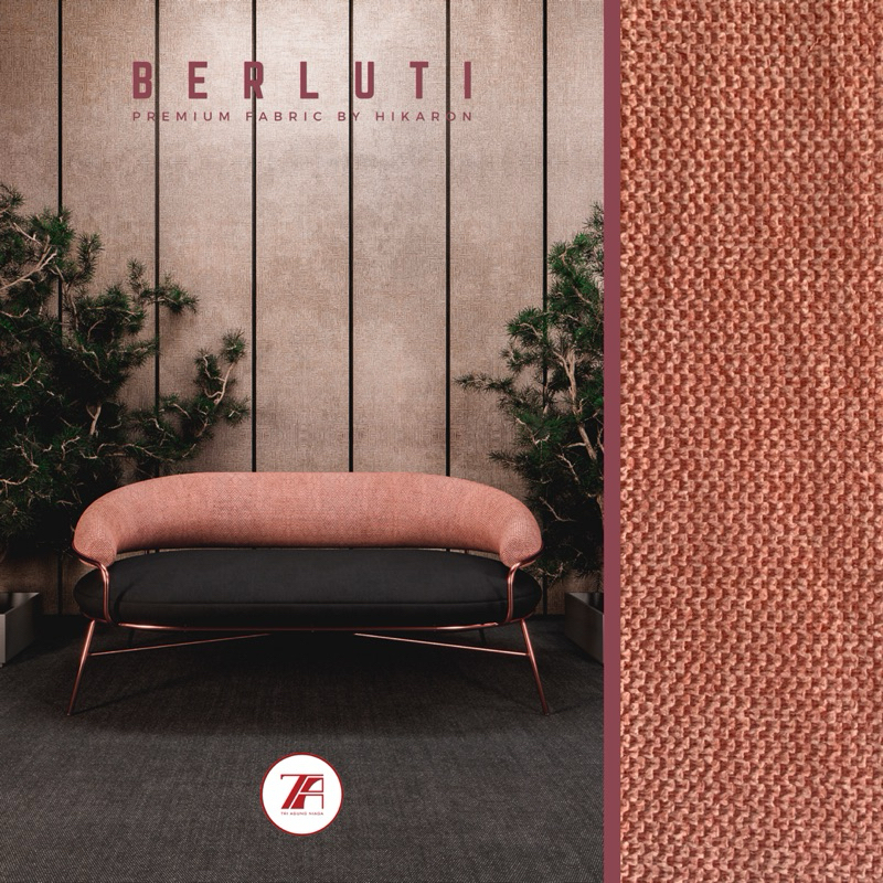 Berluti Hikaron (kain pelapis interior/kursi/sofa/backdrop/bantal)