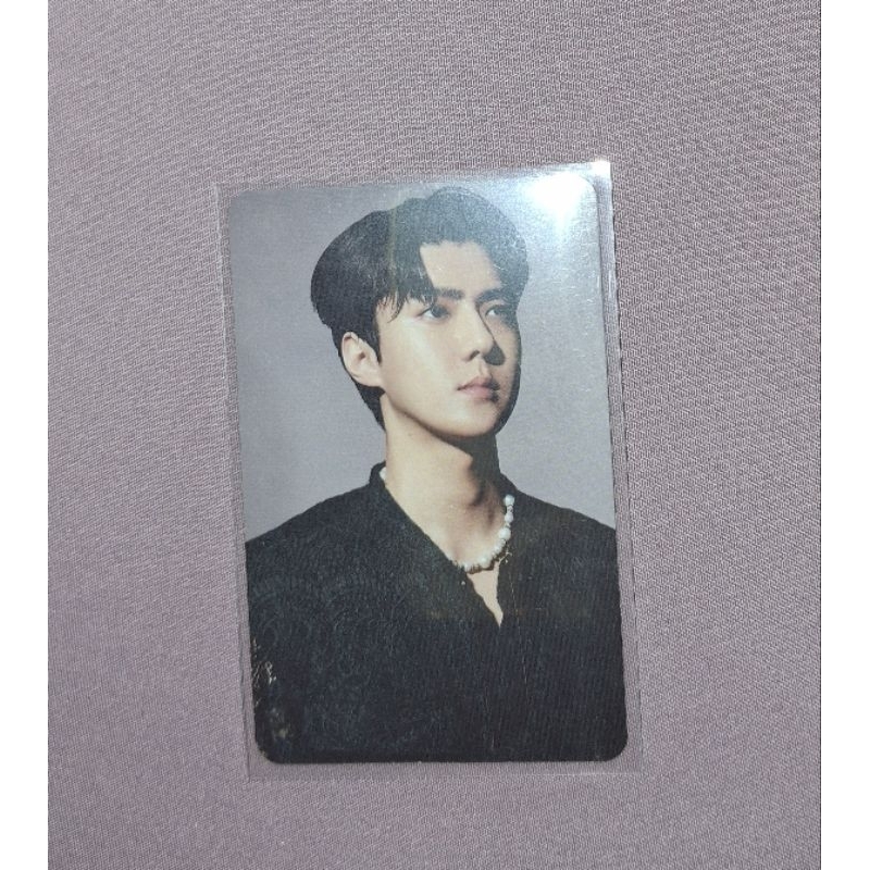 Photocard (PC) Sehun EXO DFTF (Don't Fight The Feeling) Ar Clipcard ver