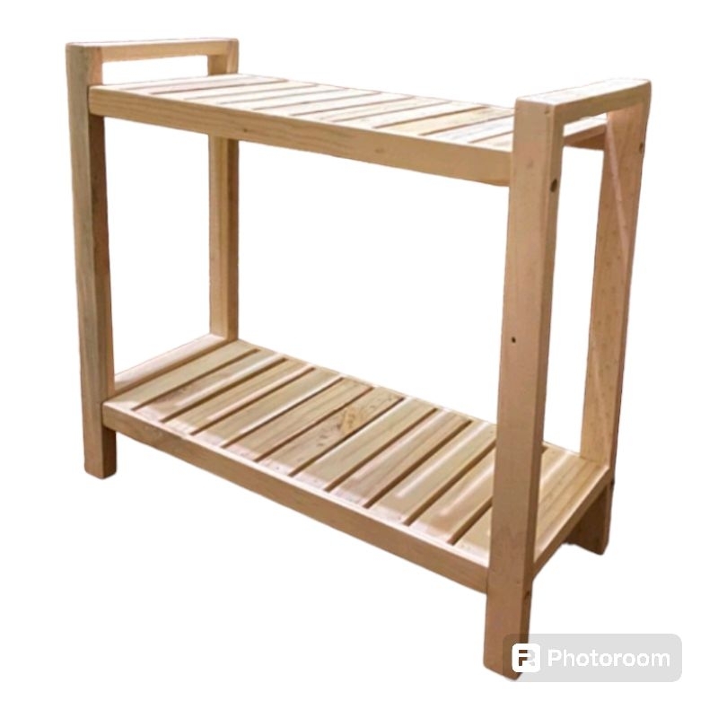 Rak sudut kamar tidur | Rak minimalis aesthetic | Rak kayu susun