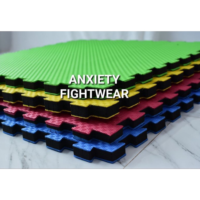 Matras Pencak Silat matras Taekwondo matras Karate Matras Muay Thai dll Tebal 3cm q Q5D3