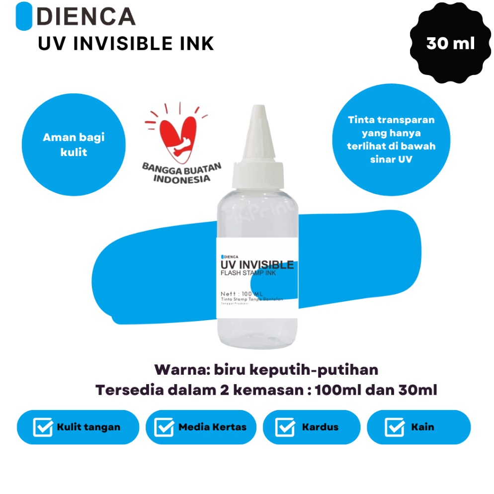 

Dienca Tinta UV Invisible 3ml d O3Z4