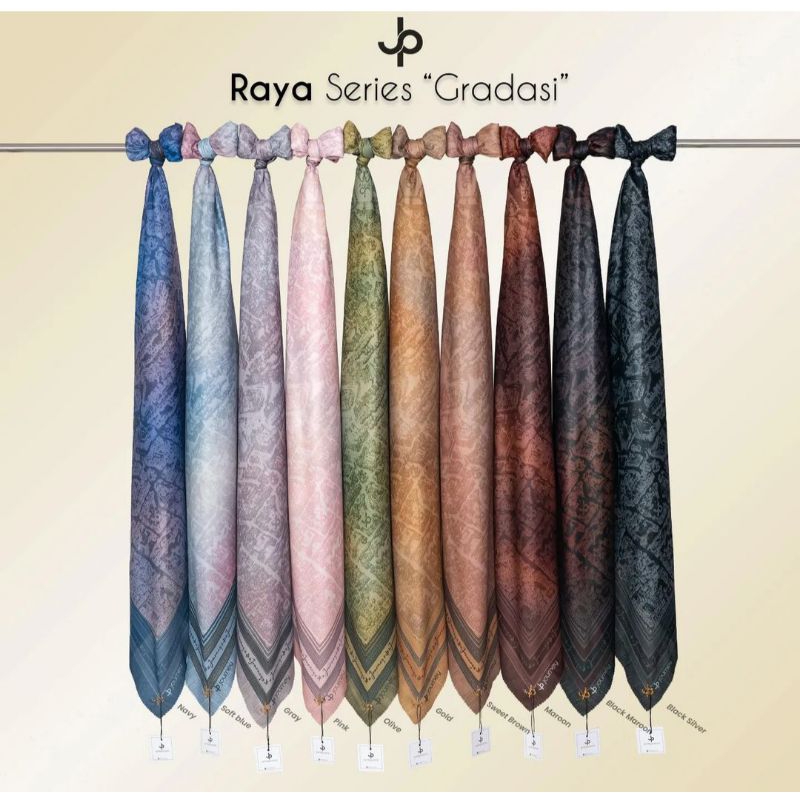 RAYA GRADASI JOURNEY SCARVES/ RAYA SERIES JOURNEY SCARVES ORI