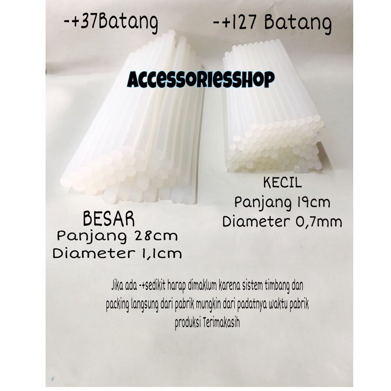 

KODE U4O7 Lem bakar lem lilin besarkecil Tw T1KG