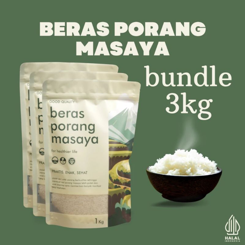 

Masaya Porang health 1kg 3pcs