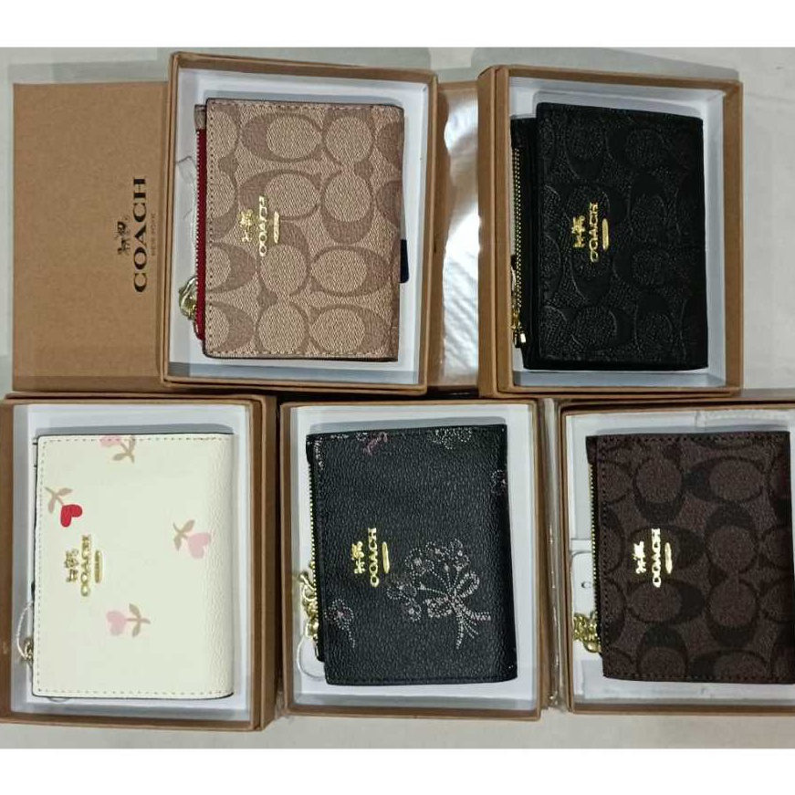 KP8 Dompet Lipat Mini Coach Wanita