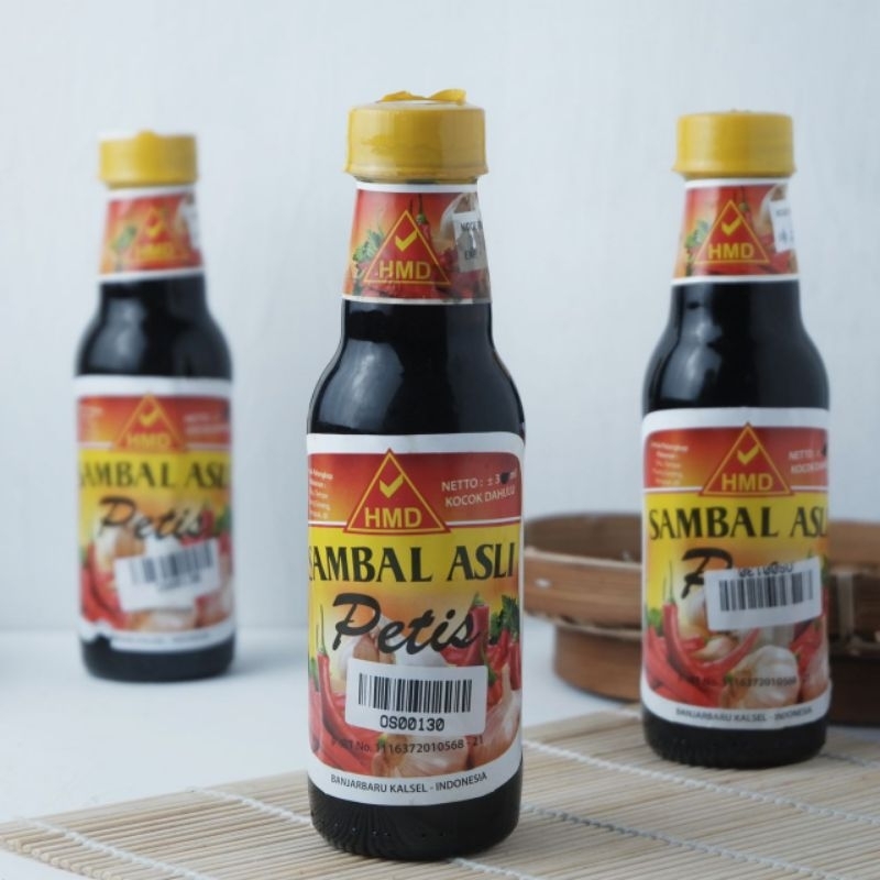 

SAMBAL PETIS HMD ASLI Kemasan botol 150ml