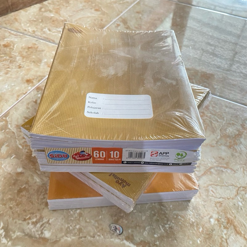 

BUKU ISI 60 LEMBAR SAMPUL KRAF