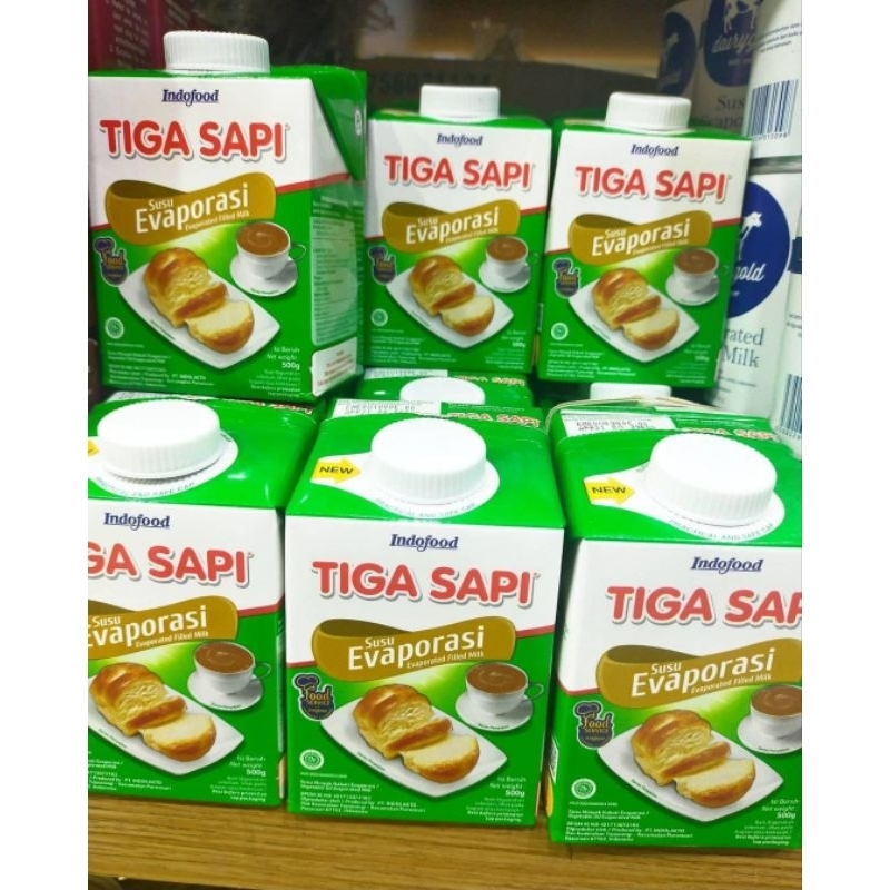 

SUSU 3 SAPI EVAPORASI 509 GRAM / EVAPORASI / SKM MILK BARN