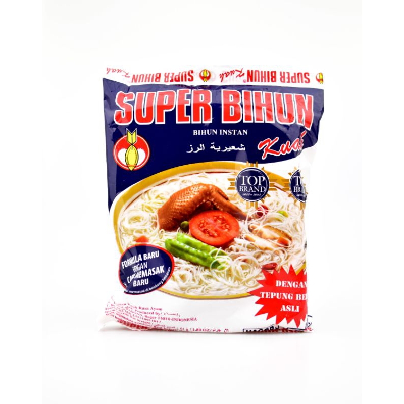 

super bihun kuah instant 1 dus isi 30