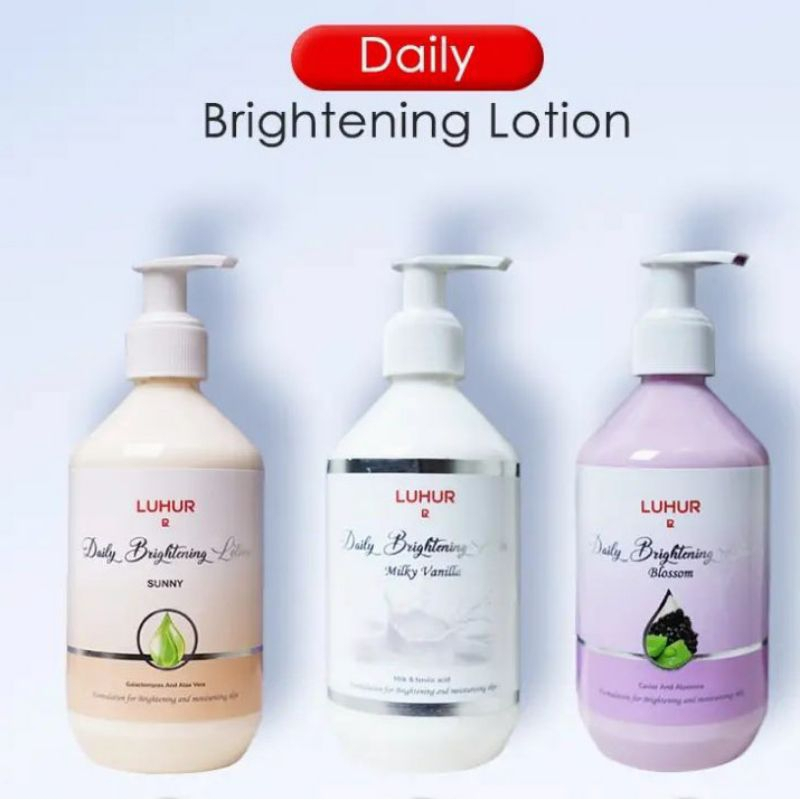 Luhur Daily Body Lotion Blossom/Sunny/Milky Vanilla (1)
