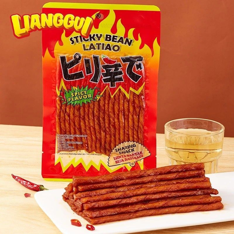 

LIANGGUI |STICKY LATIAO / HOT SPICY CEMILAN VIRAL HALAL ORIGINAL HARGA 1PCS