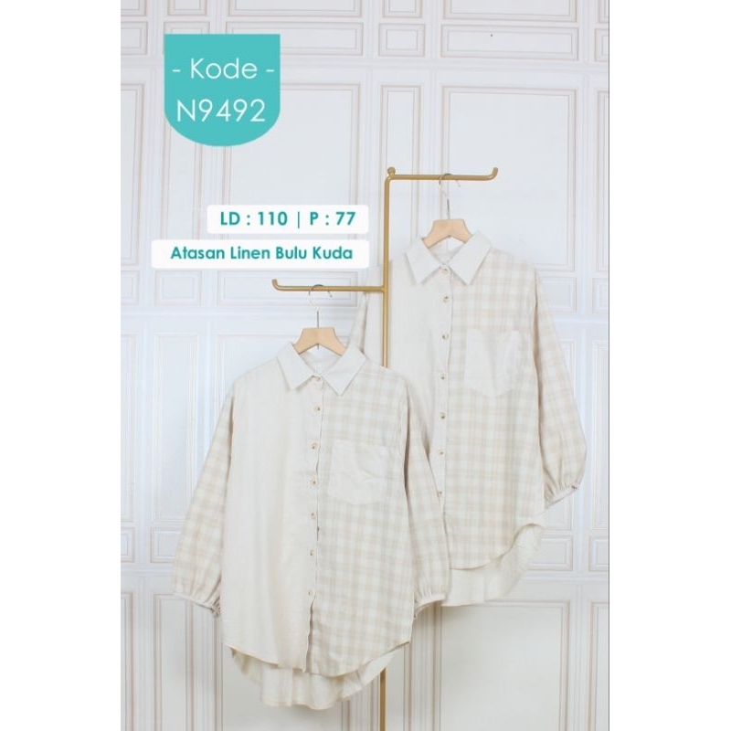 Atasan Kemeja Linen | Nathaniah