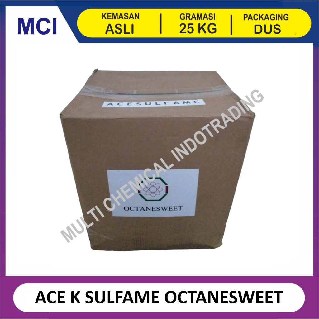 

(KHUSUS GOSEND/INSTANT) ACE K SULFAME OCTANESWEET PEMANIS 200x GULA - 1 DUS 25 KG