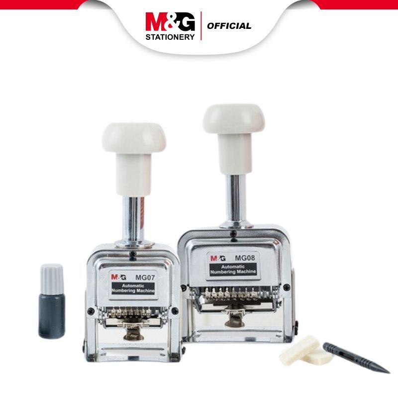 

M&G Full Metal Number Machine / Stempel / Mesin Penomoran