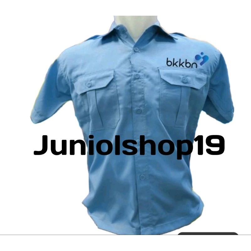 KEMEJA BKKBN/SERAGAM BKKBN /KEMEJA BKKBN BORDIR/KEMEJA PDH BKKBN
