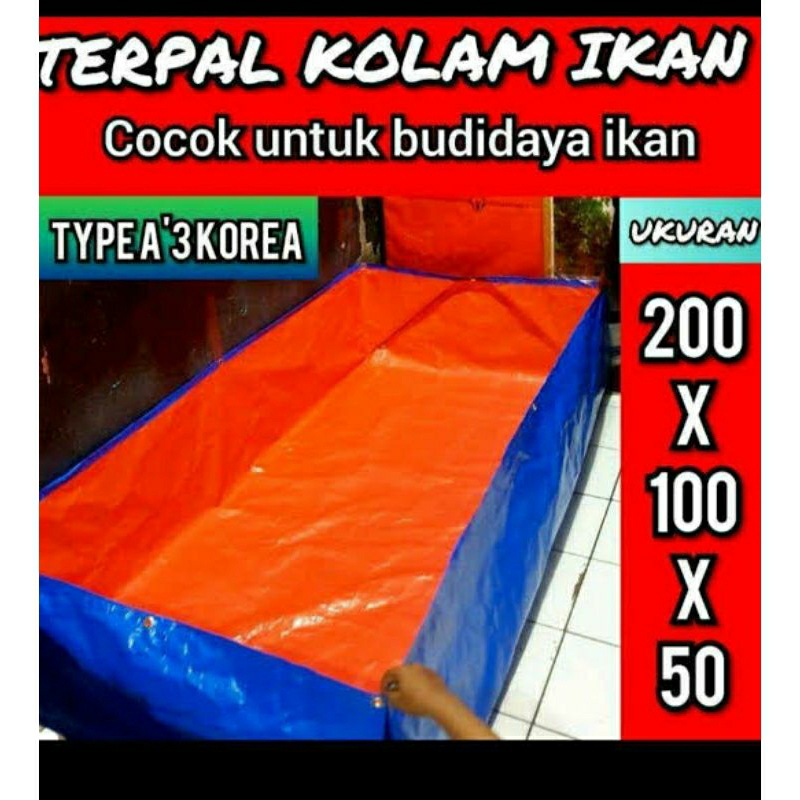 Terpal Plastik A8 Murah Berkualitas Ukuran 2X3, 3X4, 4X6