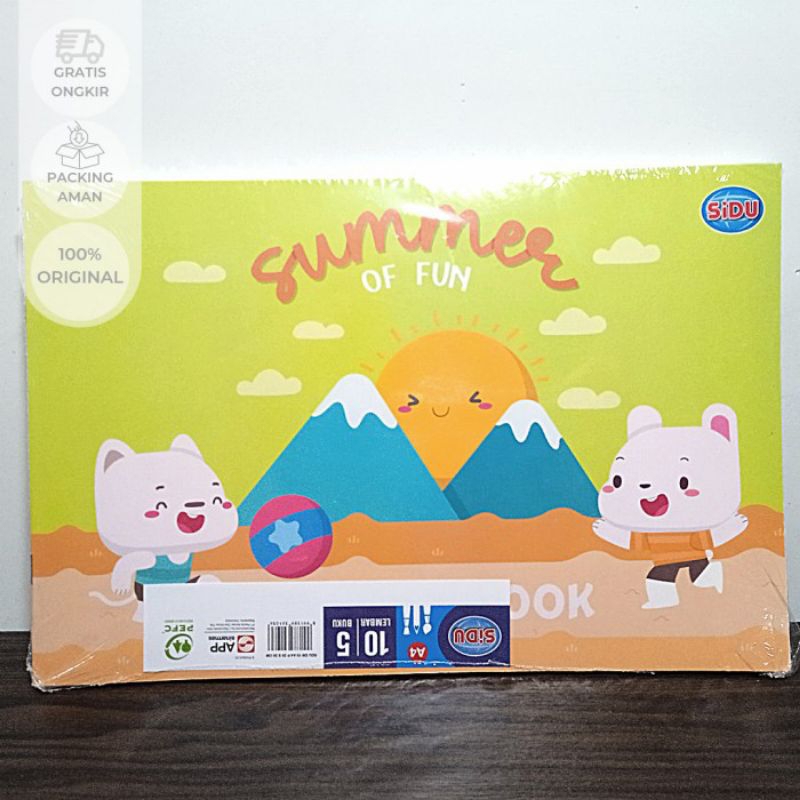 

BUKU GAMBAR SIDU A4 (1PAK/5BUKU)
