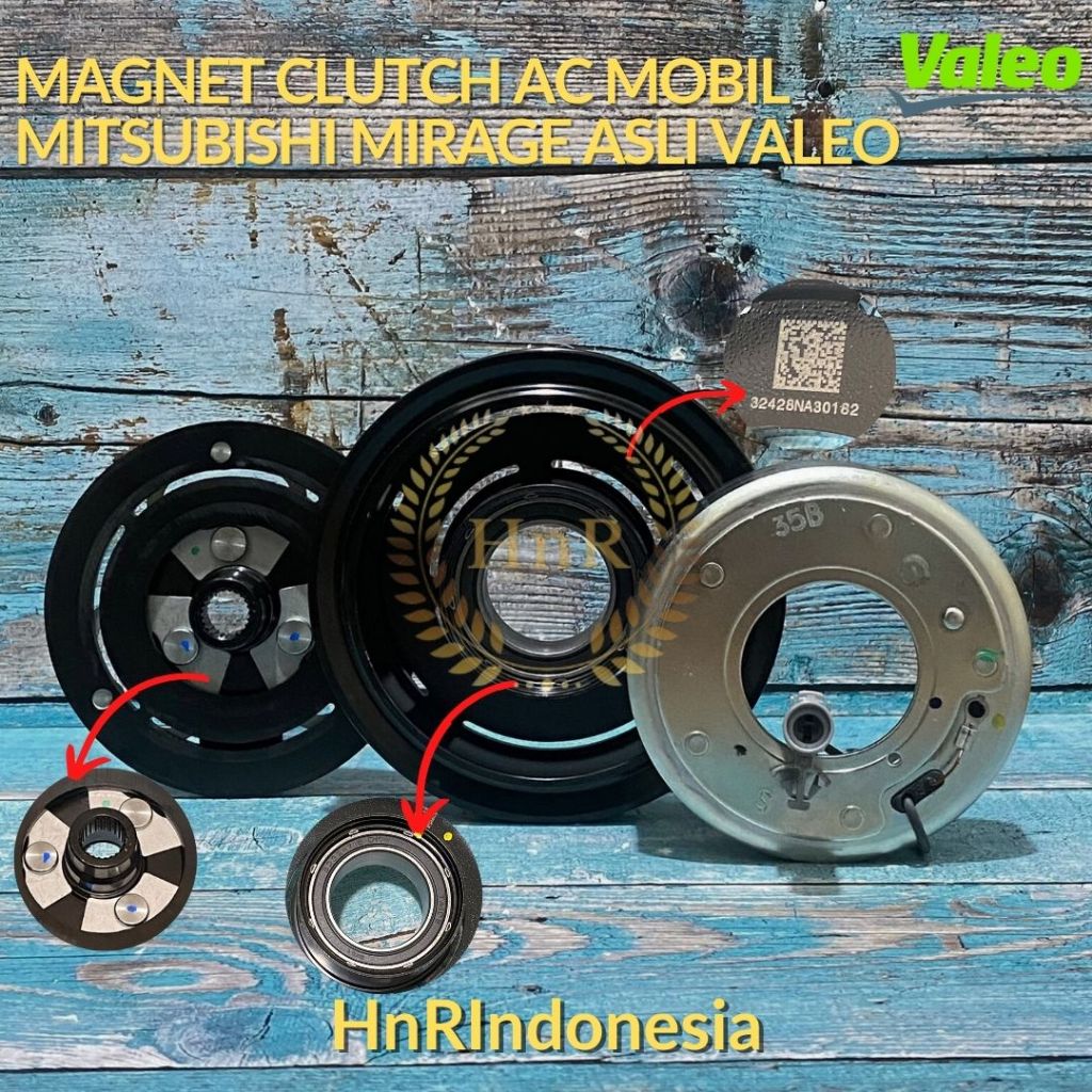 Magnet Clutch AC Mobil Mitsubishi Mirage ASLI VALEO