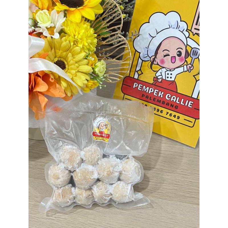 

Frozen Vacum Pack Pempek Adaan/Bulet 1set isi 10pcs