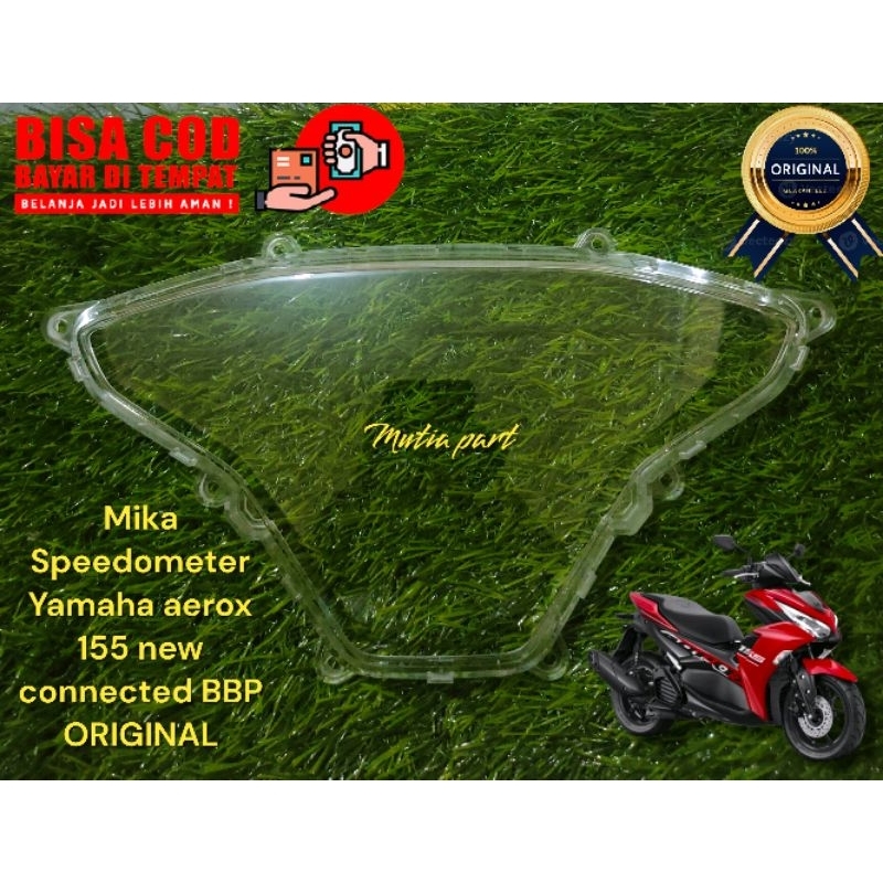 Mika Speedometer Aerox New Connected Kaca Speedometer All New Aerox 155 Connected Tahun 2021 - 2024