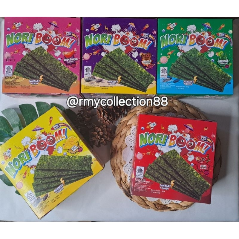 

Nori Boom Rumput Laut @3g x 12pcs