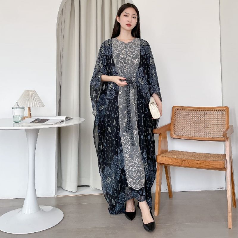 Kaftan Versha Ethnic / Fashion Wanita / Fashion Dewasa / Pakaian Wanita / Pakaian Dewasa / Baju Wani