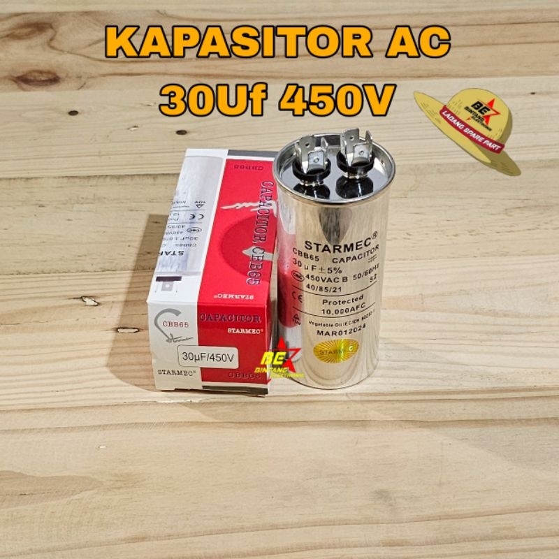AC Capasitor 30 Uf Kapasitor Ac 30uf Mikro