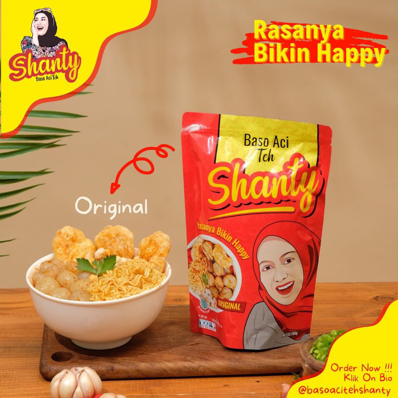 

( TERLARIS ) Baso Aci Original Teh Shanty