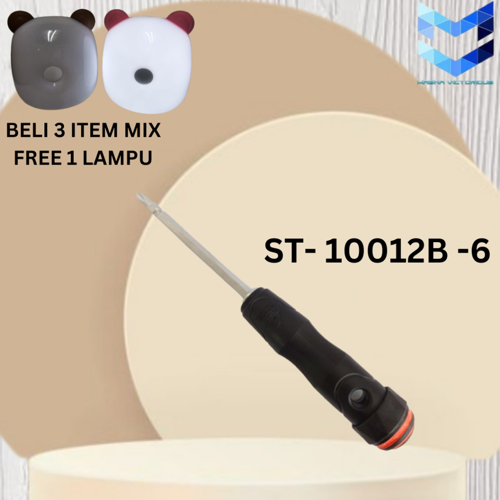 OBENG 2 way 6x 100mm ( Santus ) ST - 10012B - 6