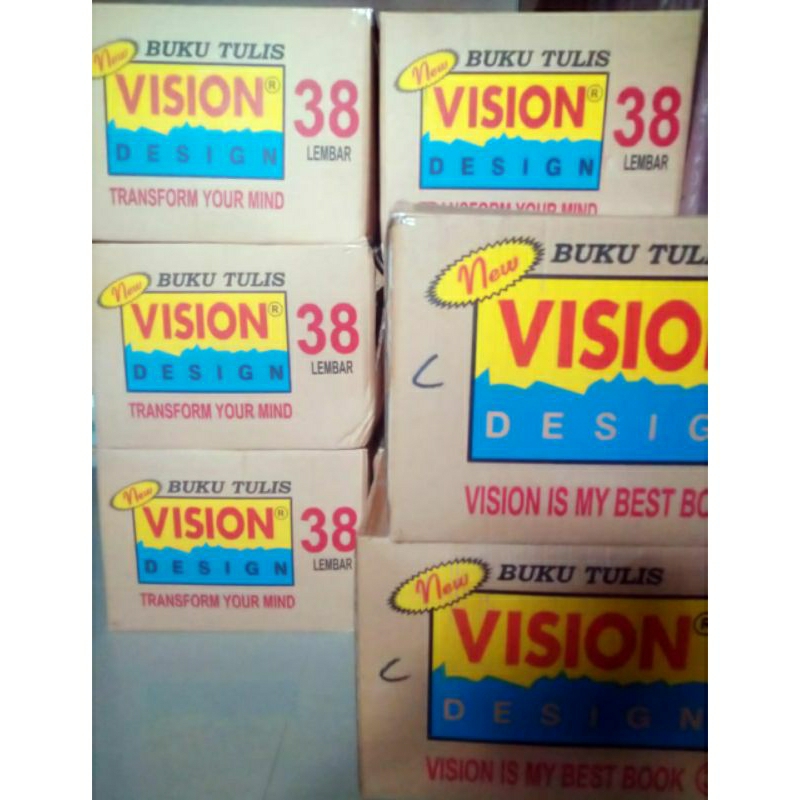 

Buku Tulis VISION 1 Karton