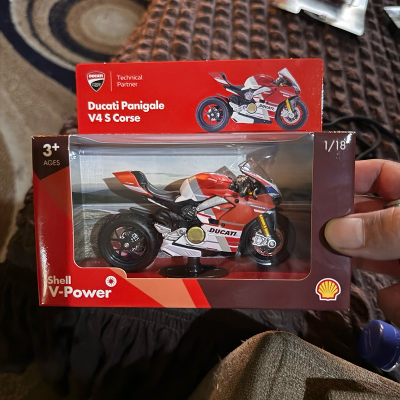 Maisto Shell Diecast Ducati Panigale V4 S Corse