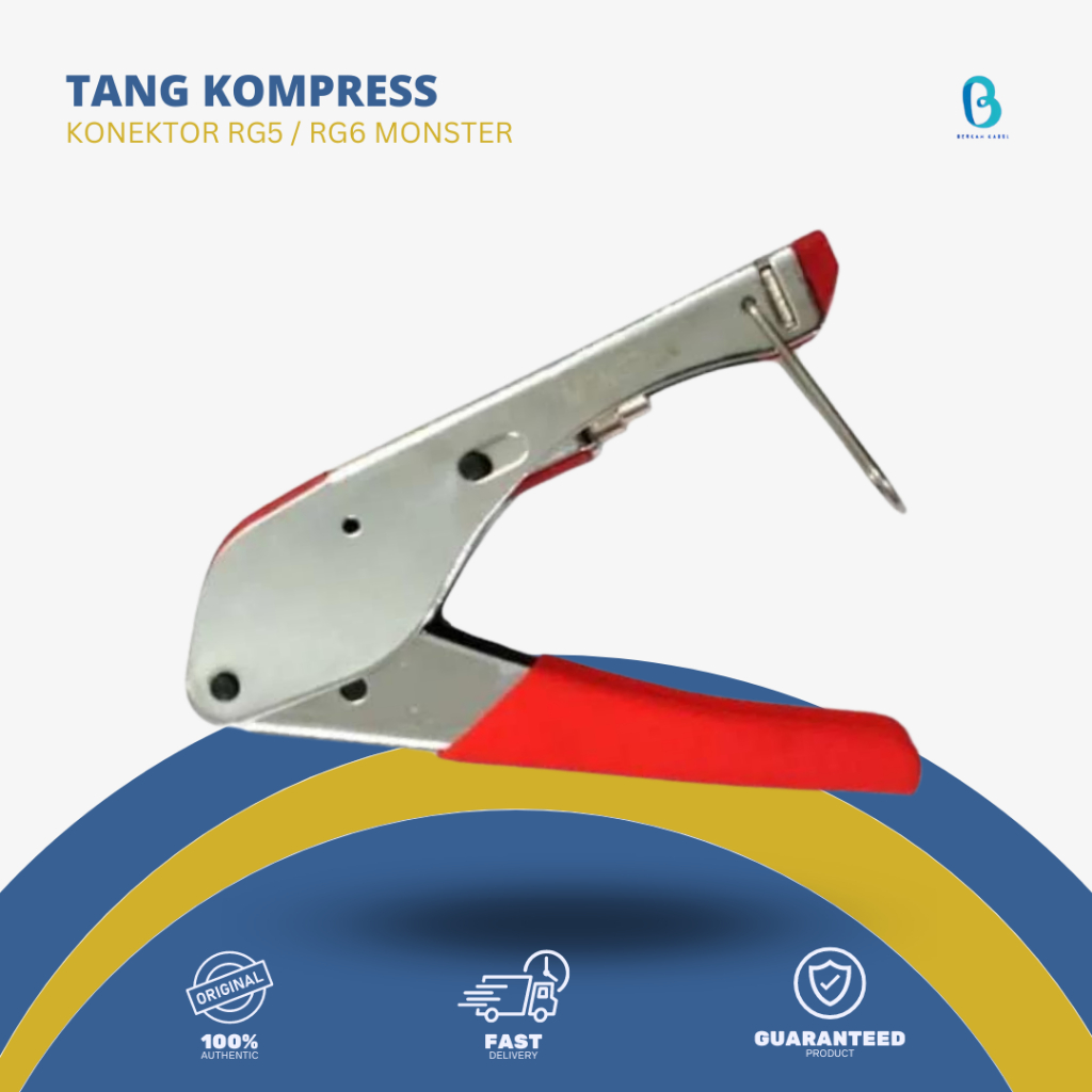 TANG KOMPRESS KONEKTOR RG5 / RG6 MONSTER