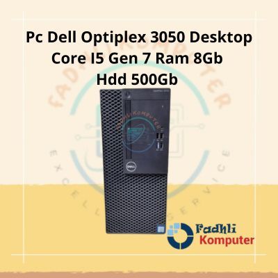 Pc Dell Optiplex 3050 Desktop Core I5 Gen 7 Ram 8Gb Hdd 500Gb
