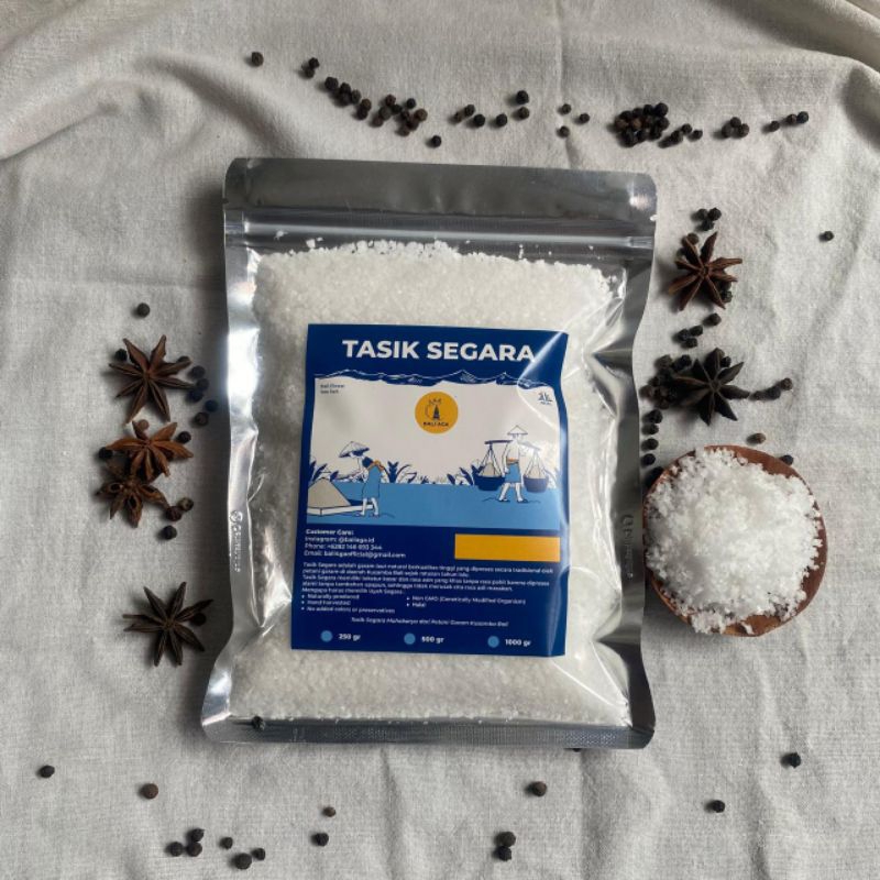 

Garam Natural Bali Tasik Segara/Bali Natural Sea Salt 250gr - 500gr
