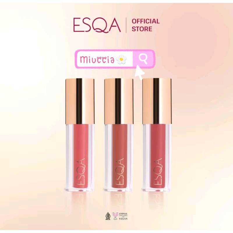 Barbie X ESQA Sun Gold Lip Stain / ESQA Lip Stain