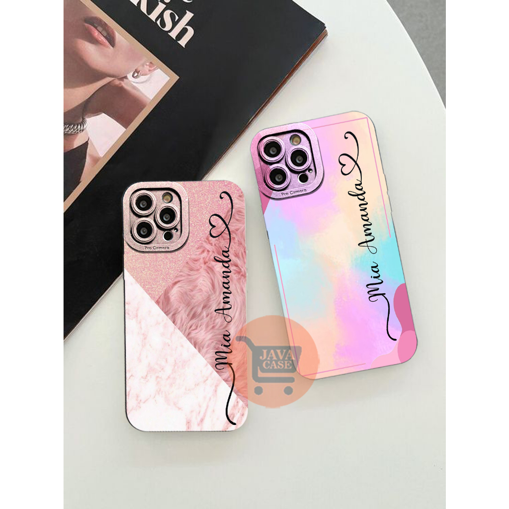 Case Custom Glitter For OPPO A18 A78 A17k 4 4f 5 5f A95 A74 4g A91 A15 A16 A5 2020 A9 2020 A5s A7 A1