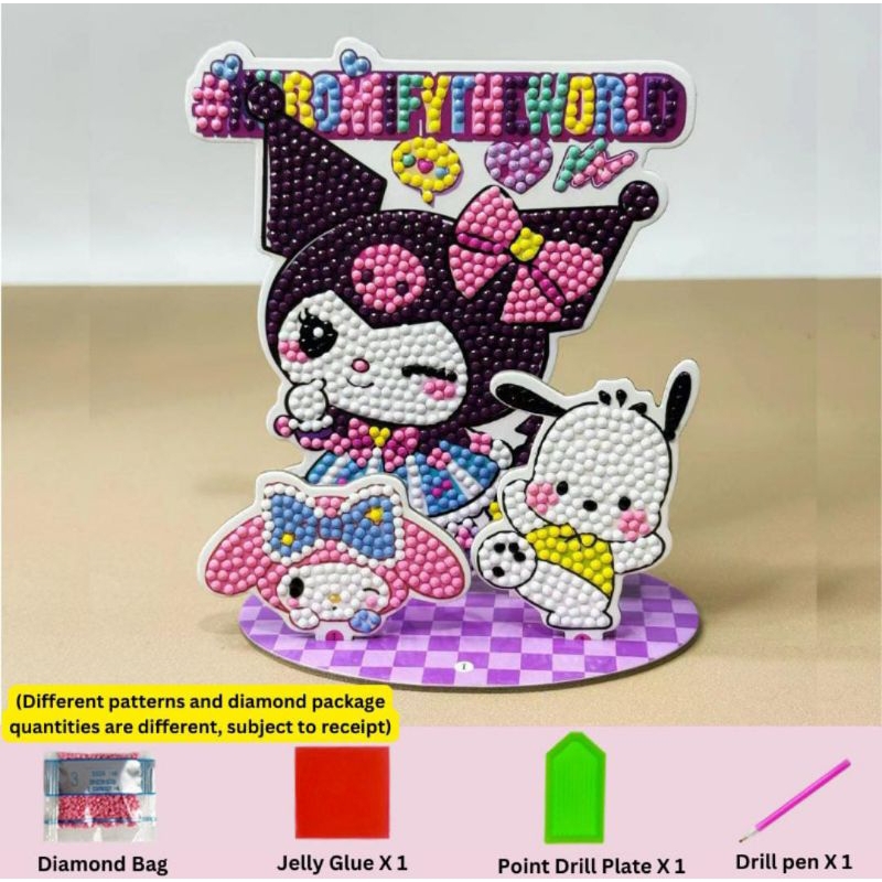 New DIY Diamond Painting 5D Cardboard Diamond Painting Terbaru