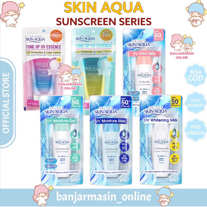 SKIN AQUA Sunscreen Tone Up SPF 50 Sunscreen Skin Aqua
