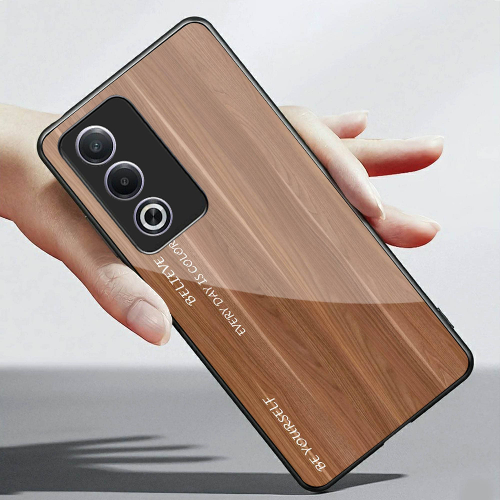 Softcase Kaca For Oppo A3 PRO 5G - Casing HP A3 Pro 5G - Pelindung HP - Case HP Oppo A3 PRO 5G