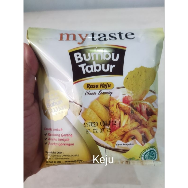 

Bumbu tabur my taste Rasa Keju 100 gram