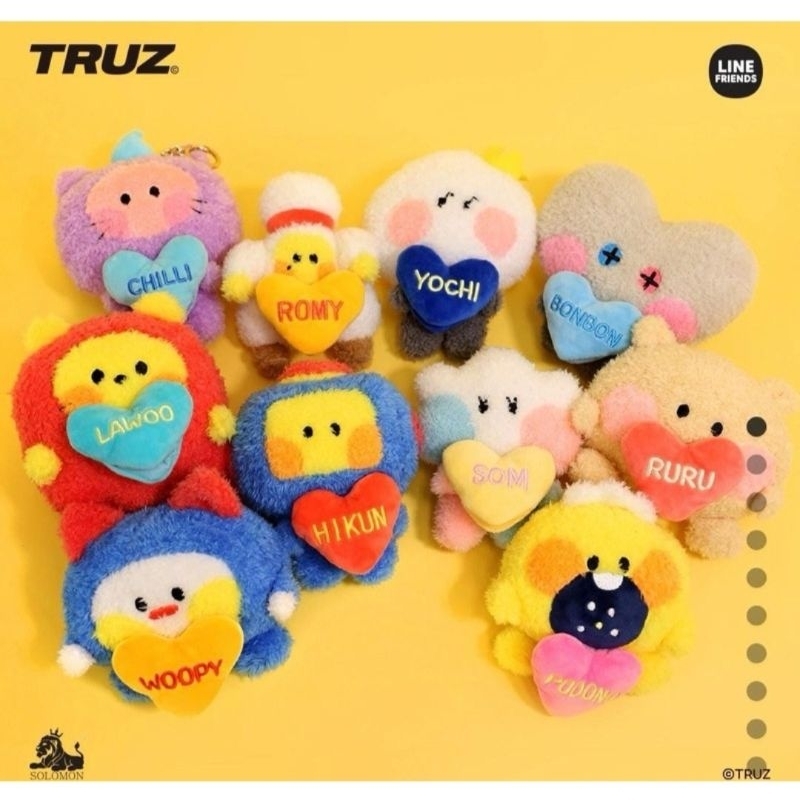 TRUZ Minini Bag Charm Love - Hikun (READY)