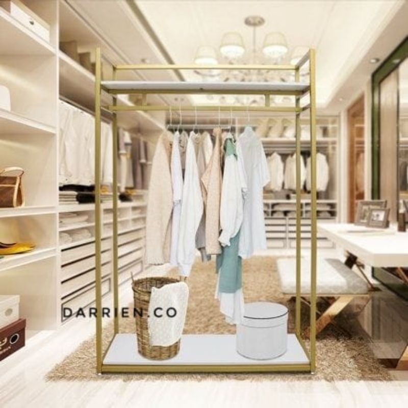 Rak Display Baju Gantungan Besi