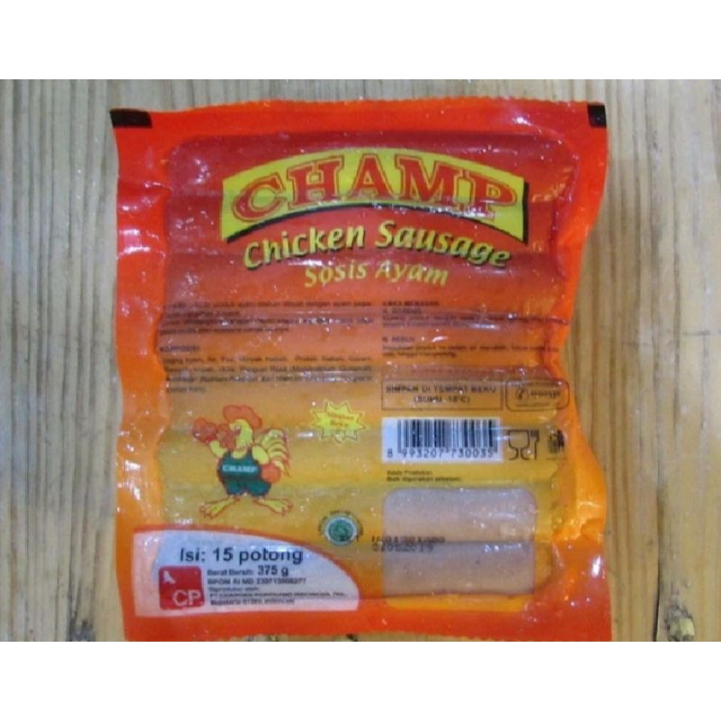 

CHAMP SOSIS 375 GRAM|CHAMP SOSIS AYAM|CHAMP AYAM|SOSIS AYAM|CHAMP MURAH|CHAMP TANGERANG|CHAMP SOSIS