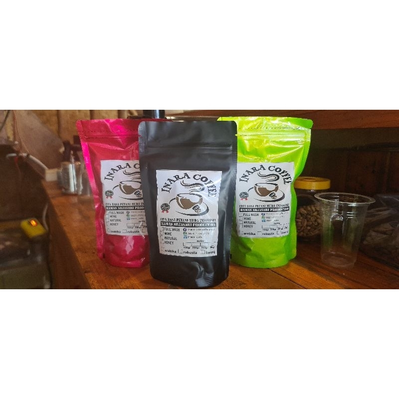 

Kopi Arabica - Full Wash 250gr