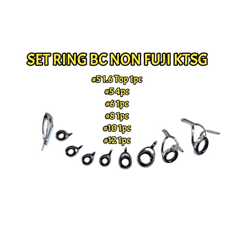 Set Ring Bc Non Fuji KTSG 9 Mata Medium Light