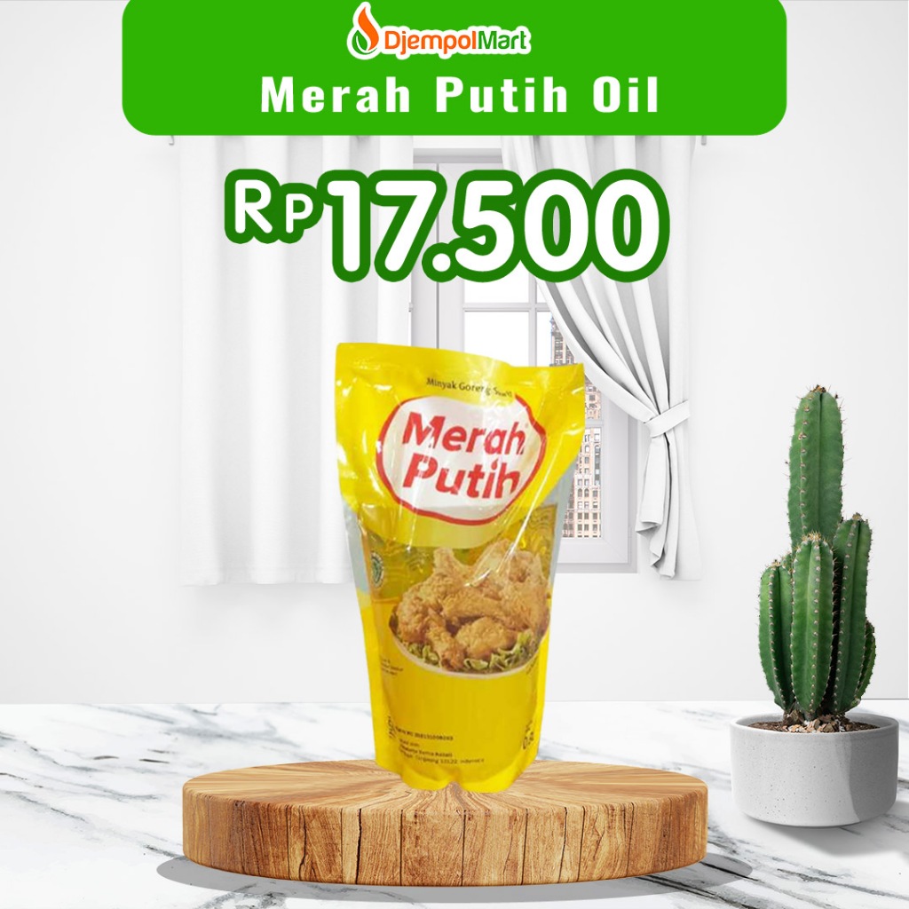 

Minyak Goreng Merah Putih Refill 900 Ml
